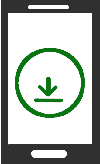 Mobile download icon